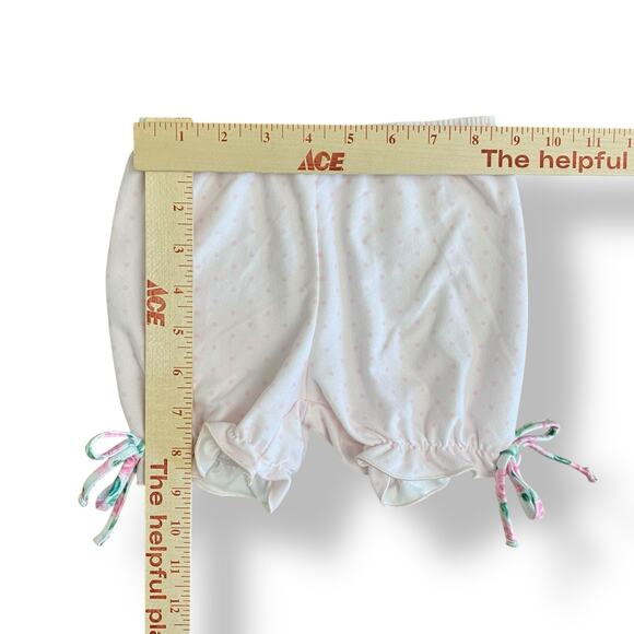 Sweet Honey Polka Dot Ruffled Shorts Toddlers Size 4T
Pink Green Summer‎ - Picture 3 of 9